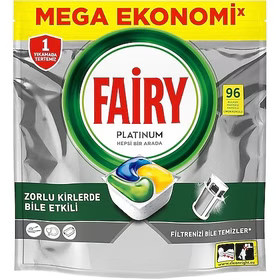 قرص ماشین ظرفشویی فیری پلاتینیوم 96 عددی